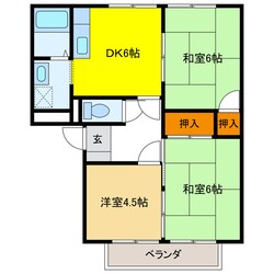 フレグランスＭＯＲＩの物件間取画像